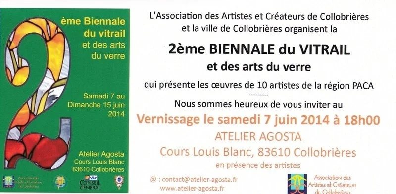 2ème Biennale du vitrail de Collobrières